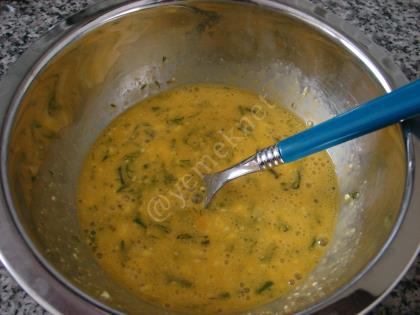 Kabaklı Dereotlu Omlet