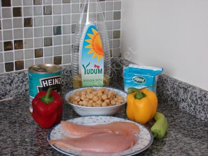 Kızartılmış Nohut Salatası