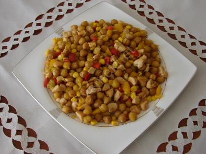 Kızartılmış Nohut Salatası