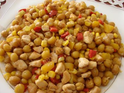 Kızartılmış Nohut Salatası