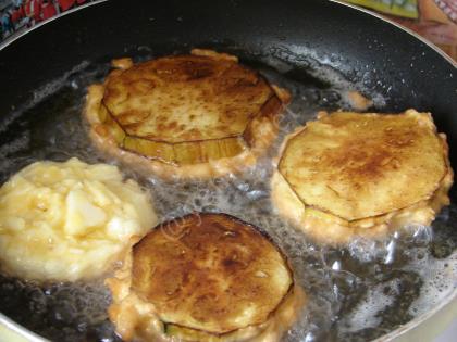 Peynirli Patlıcan Kızartması