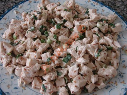 Tahinli Tavuk Salata