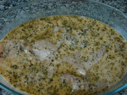 Tavuk Yatağında Soslu Garnitür