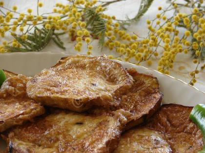 Yumurtalı Patlıcan Kızartması