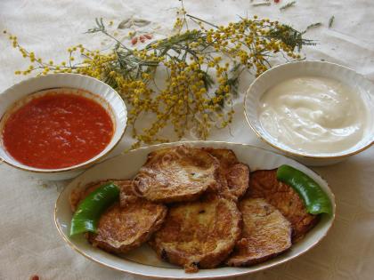 Yumurtalı Patlıcan Kızartması