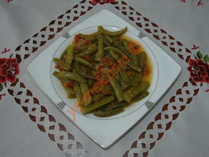 Zeytinyağlı Taze Fasulye