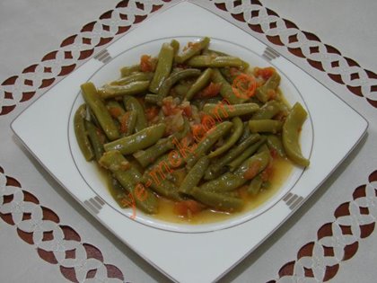 Zeytinyağlı Taze Fasulye