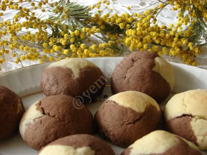 İki Renkli Kurabiye