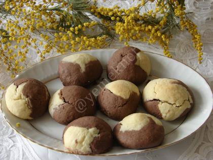 İki Renkli Kurabiye