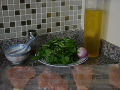 Ispanaklı Tavuk Sarma