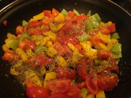 Kremalı Biber Soslu Spagetti