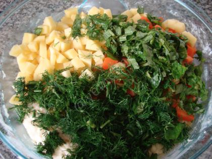 Borcamda Patatesli Kek