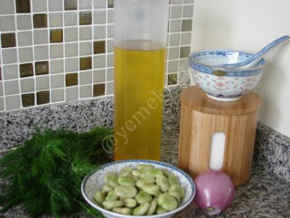 Zeytinyağlı İç Bakla Mezesi