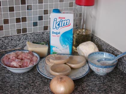 Beşamel Soslu Tavuklu Enginar