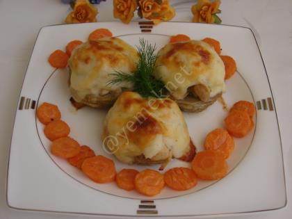 Beşamel Soslu Tavuklu Enginar