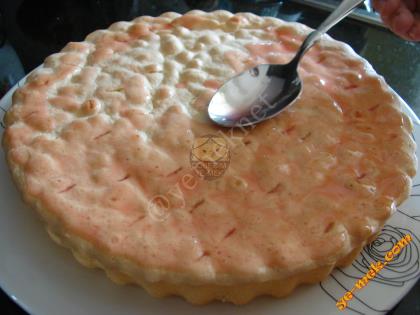 Çilek Jöleli Pasta