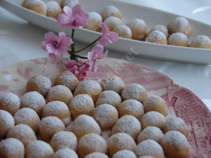 Fındık Dolgulu Misket Kurabiye