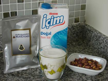 Sahlepli Fıstıklı Dondurma