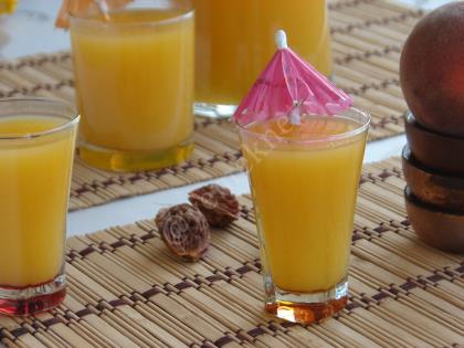 Peach Juice (Unsweetened) Recipe