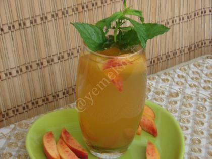 Şeftalili Ice Tea (Yeşil Çaylı)