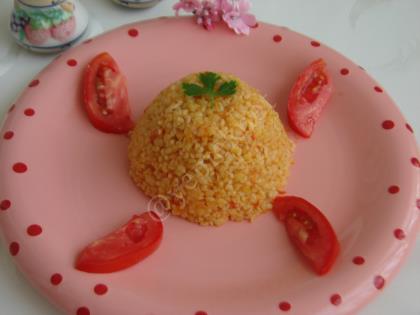 Domatesli Bulgur Pilavı