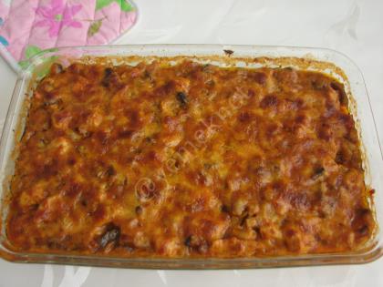 Fırında Mantarlı Tavuk Sote