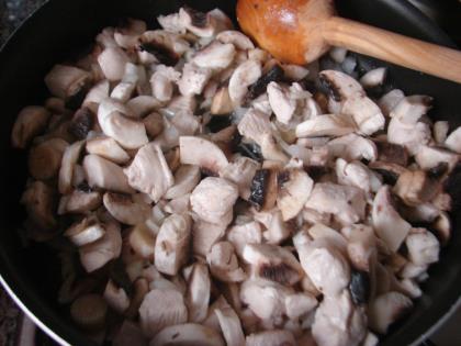 Fırında Mantarlı Tavuk Sote