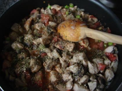 Fırında Mantarlı Tavuk Sote