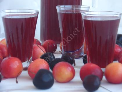 Kiraz ve Erik Suyu Konsantresi (Şekersiz)