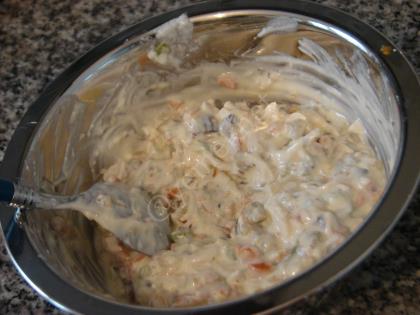 Sebzeli Tavuk Salatası (Dukan Usulü)