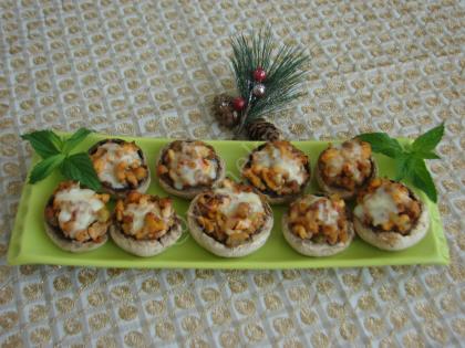 Tavuklu Mantar Dolması