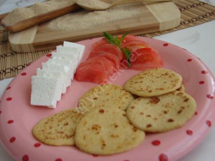 Yulaf Kepeği Galetası (Yulaf Kepeğinden Krep)