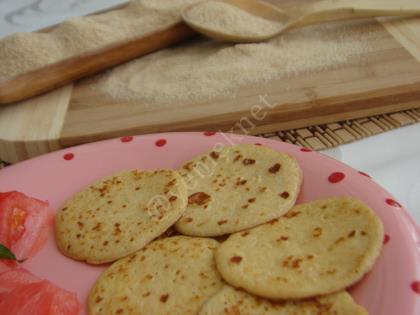 Yulaf Kepeği Galetası (Yulaf Kepeğinden Krep)