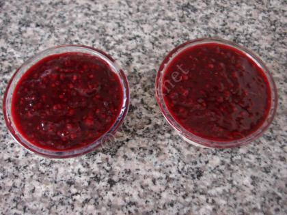 Böğürtlenli Muhallebi