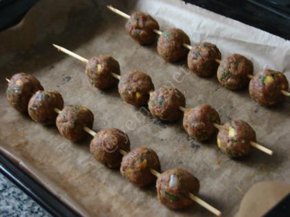 Fıstıklı Şiş Köfte