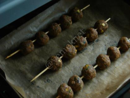 Fıstıklı Şiş Köfte