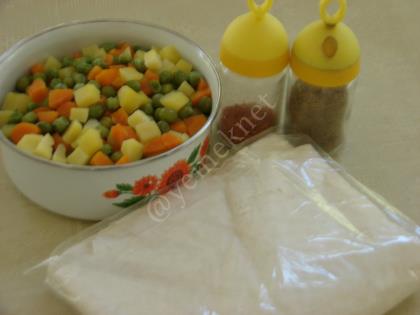 Garnitürlü Zarf Böreği (Hazır Yufka İle)