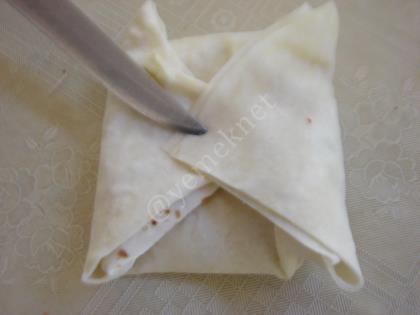 Garnitürlü Zarf Böreği (Hazır Yufka İle)