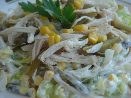 Göbekli Tavuk Salatası (Dukan Usulü)