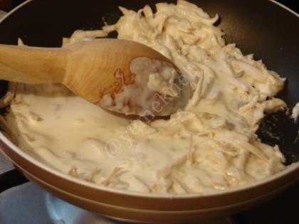 Kremalı Tavuklu Makarna