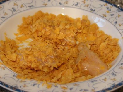 Mısır Gevrekli Tavuk Pane (Popeyes Tarzı)