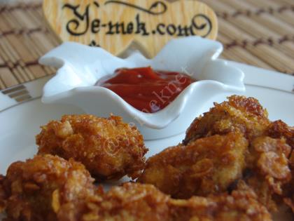 Mısır Gevrekli Tavuk Pane (Popeyes Tarzı)