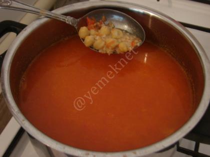 Nohutlu Tarhana Çorbası (Toz Köy Tarhanası)