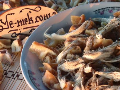 Tavuklu Sıkma Mantı (Gönen Mantısı)