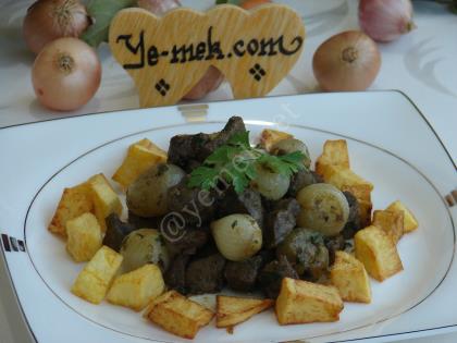 Arpacık Soğanlı Ciğer Sote