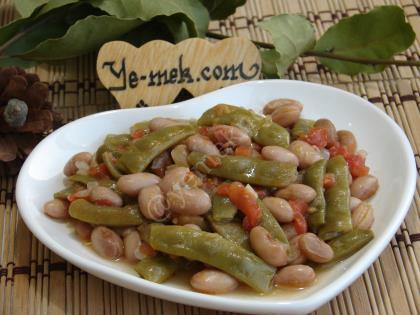 Barbunyalı Taze Fasulye (Girit Mutfağı)