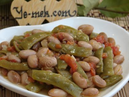 Barbunyalı Taze Fasulye (Girit Mutfağı)