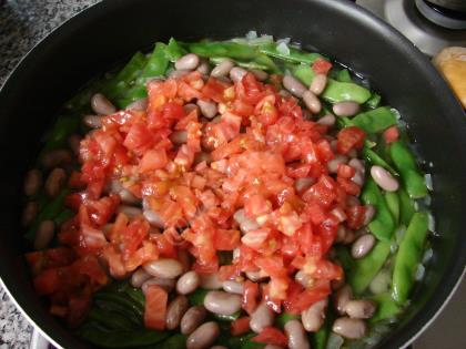 Barbunyalı Taze Fasulye (Girit Mutfağı)