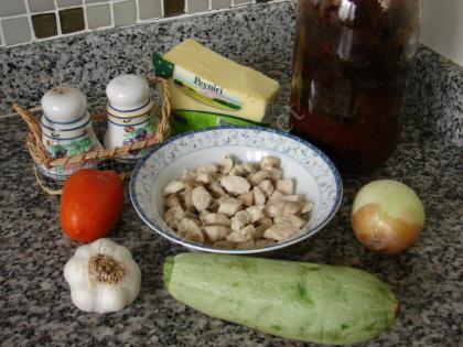 Kabak Kayığında Tavuk