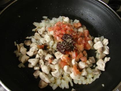 Kabak Kayığında Tavuk